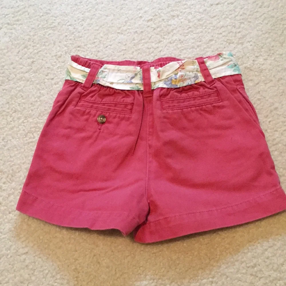 Ralph Lauren shorts with tie belt